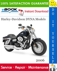 2006 Harley-Davidson DYNA Models (FXD, FXDC, FXDL, FXDWG, FXD35, FXDB) Motorcycle Service Repair Manual