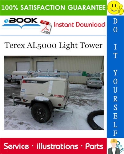 Terex AL5000 Light Tower Parts Manual