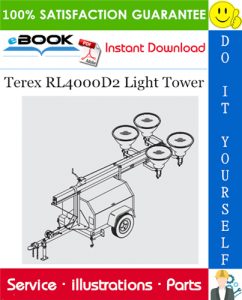 Terex RL4000D2 Light Tower Parts Manual