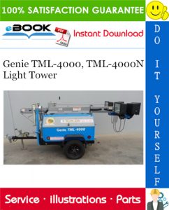 Genie TML-4000, TML-4000N Light Tower Parts Manual