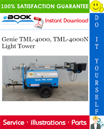Genie TML-4000, TML-4000N Light Tower Parts Manual