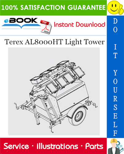 Terex AL8000HT Light Tower Parts Manual