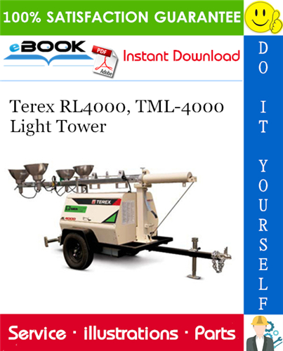 Terex RL4000, TML-4000 Light Tower Parts Manual