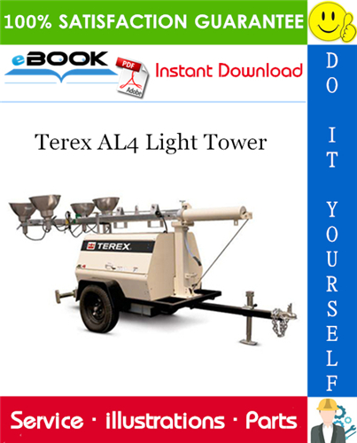 Terex AL4 Light Tower Parts Manual