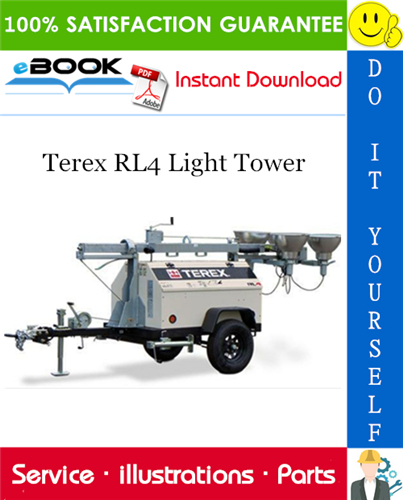 Terex RL4 Light Tower Parts Manual