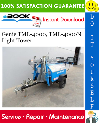 Genie TML-4000, TML-4000N Light Tower Service Repair Manual