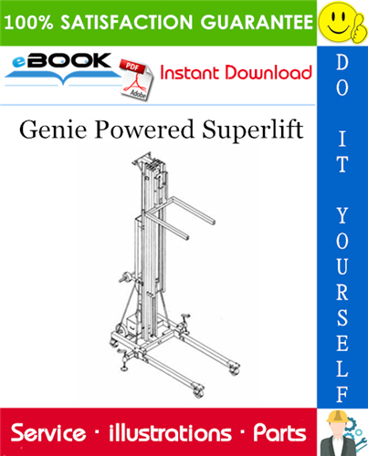 Genie Powered Superlift Parts Manual