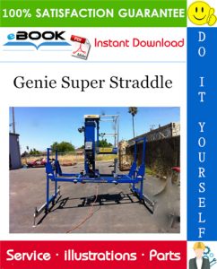 Genie Super Straddle Parts Manual