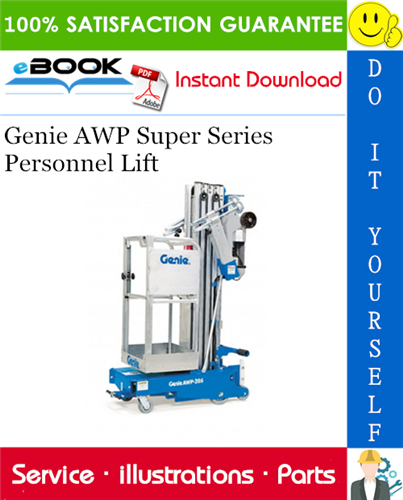 Genie AWP Super Series Personnel Lift Parts Manual