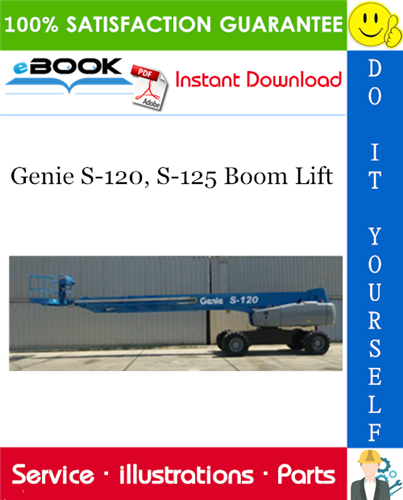 Genie S-120, S-125 Boom Lift Parts Manual