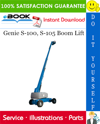 Genie S-100, S-105 Boom Lift Parts Manual