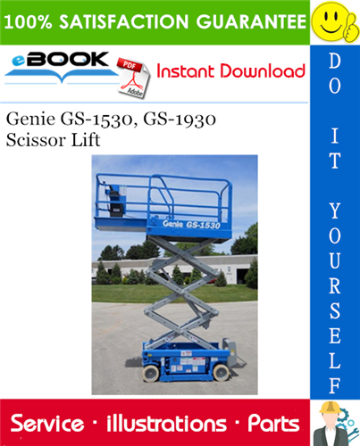 Genie GS-1530, GS-1930 Scissor Lift Parts Manual (Serial Number Range: to SN 59999)