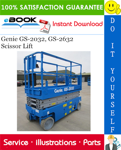 Genie GS-2032, GS-2632 Scissor Lift Parts Manual (Serial Number Range: to SN 59999)