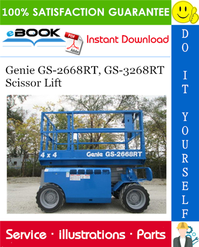Genie GS-2668RT, GS-3268RT Scissor Lift Parts Manual (Serial Number Range: from SN GS68-41200)