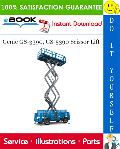 Genie GS-3390, GS-5390 Scissor Lift Parts Manual