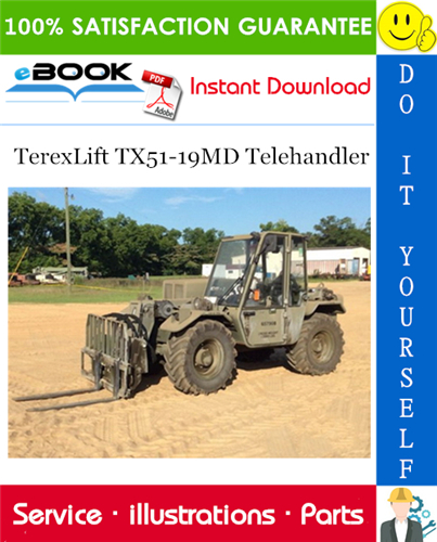 TerexLift TX51-19MD Telehandler Parts Manual