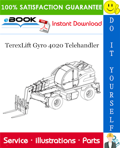 TerexLift Gyro 4020 Telehandler Parts Manual