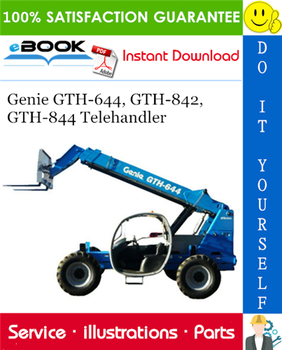 Genie GTH-644, GTH-842, GTH-844 Telehandler Parts Manual