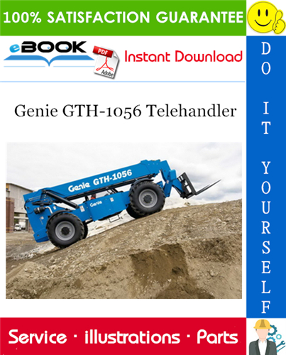 Genie GTH-1056 Telehandler Parts Manual (Serial Number Range: from GTH1011-14001)