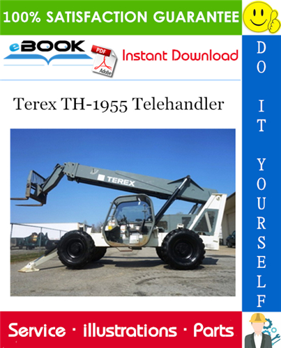 Terex TH-1955 Telehandler Parts Manual