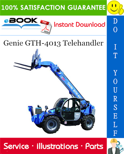 Genie GTH-4013 Telehandler Parts Manual