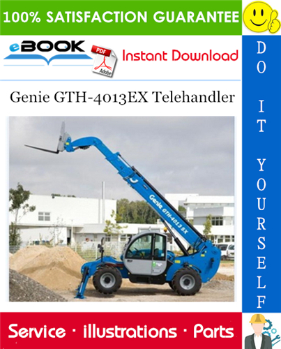 Genie GTH-4013EX Telehandler Parts Manual
