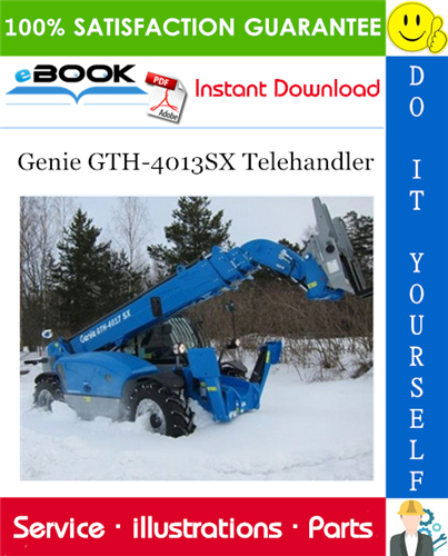 Genie GTH-4013SX Telehandler Parts Manual (Serial Number Range: from SN 15641 to 19274)