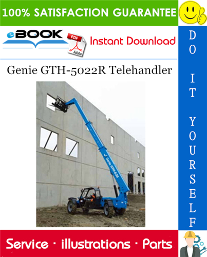 Genie GTH-5022R Telehandler Parts Manual (Serial Number Range: from SN 16758)
