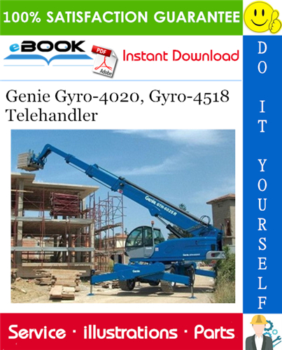Genie Gyro-4020, Gyro-4518 Telehandler Parts Manual