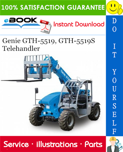 Genie GTH-5519, GTH-5519S Telehandler Parts Manual (Serial Number Range: from SN 20368)