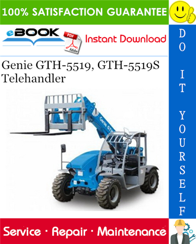 Genie GTH-5519, GTH-5519S Telehandler Service Repair Manual