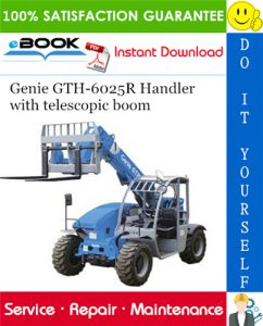 Genie GTH-6025R Handler with telescopic boom Service Repair Manual