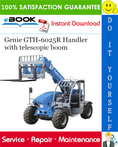 Genie GTH-6025R Handler with telescopic boom Service Repair Manual