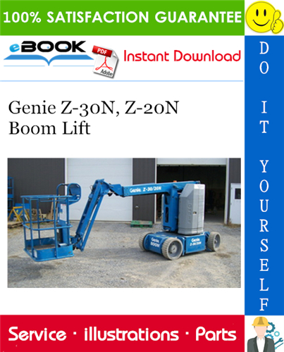 Genie Z-30N, Z-20N Boom Lift Parts Manual (Serial Number Range: to SN 1931)