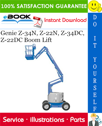 Genie Z-34N, Z-22N, Z-34DC, Z-22DC Boom Lift Parts Manual