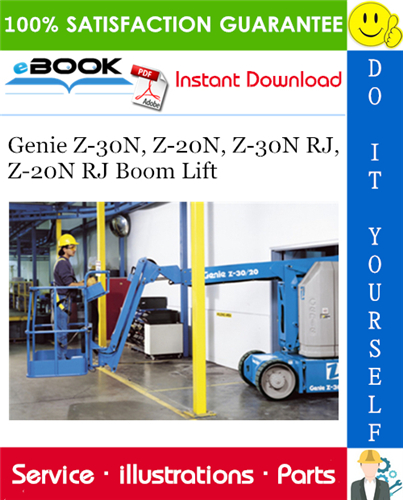 Genie Z-30N, Z-20N, Z-30N RJ, Z-20N RJ Boom Lift Parts Manual (Serial Number Range: from SN 1932)