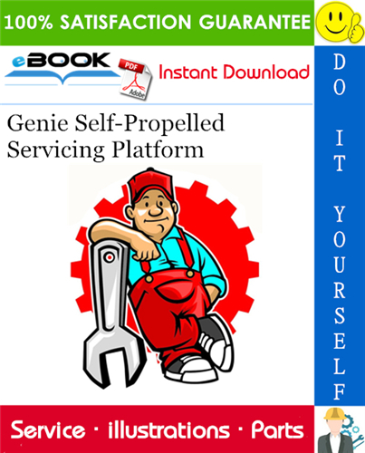 Genie Self-Propelled Servicing Platform Parts Manual Supplement (for serial number UAFSP06-101)