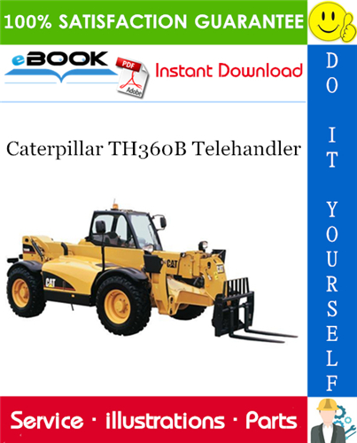 Caterpillar TH360B Telehandler Parts Manual