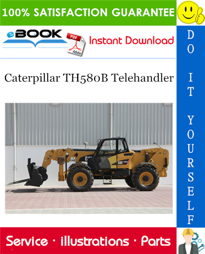 Caterpillar TH580B Telehandler Parts Manual