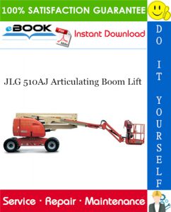 JLG 510AJ Articulating Boom Lift Service Repair Manual (P/N - 3121181)