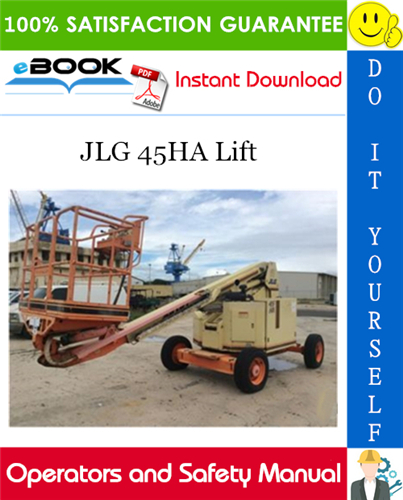 JLG 45HA Lift Operators and Safety Manual
