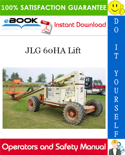JLG 60HA Lift Operators and Safety Manual
