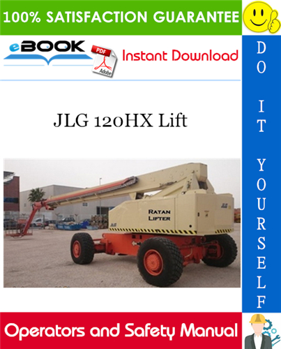 JLG 120HX Lift Operators and Safety Manual