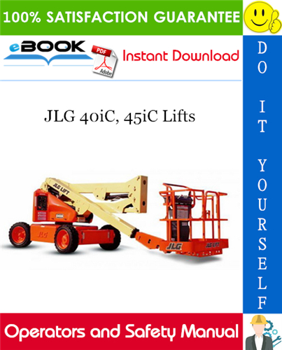 JLG 40iC, 45iC Lifts Operators and Safety Manual