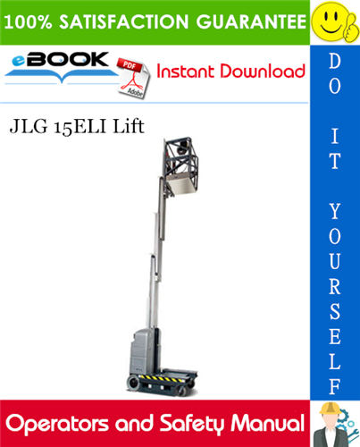 JLG 15ELI Lift Operators and Safety Manual