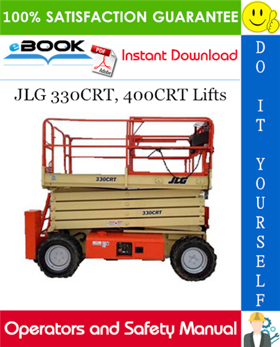 JLG 330CRT, 400CRT Lifts Operators and Safety Manual (P/N - 3121110)