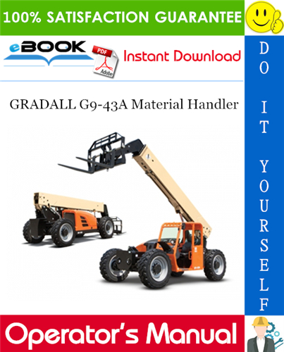 GRADALL G9-43A Material Handler Owner/Operator Manual