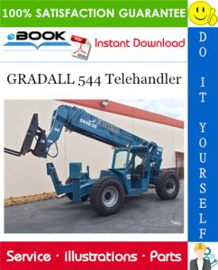 GRADALL 544 Telehandler Parts Manual (P/N - 9104-1280)
