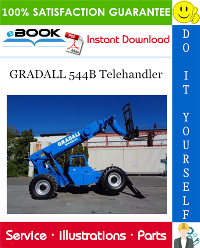GRADALL 544B Telehandler Parts Manual (P/N - 9104-4337)