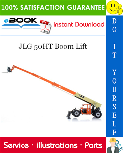 JLG 50HT Boom Lift Illustrated Parts Manual